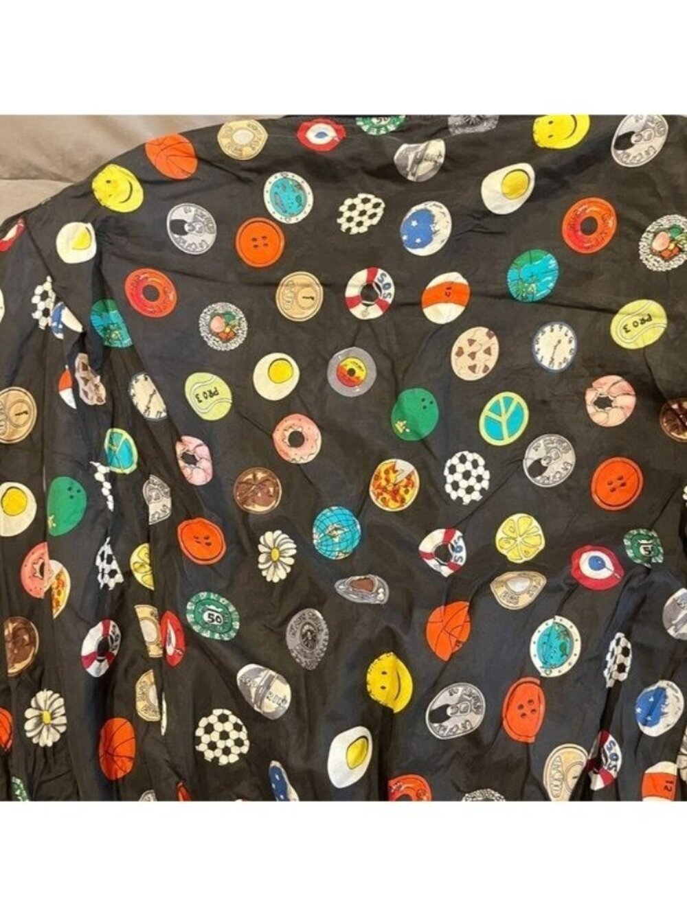 Vintage 1990 Nicole Miller Collectors Bomber Jacket Size L - Picture 11 of 16